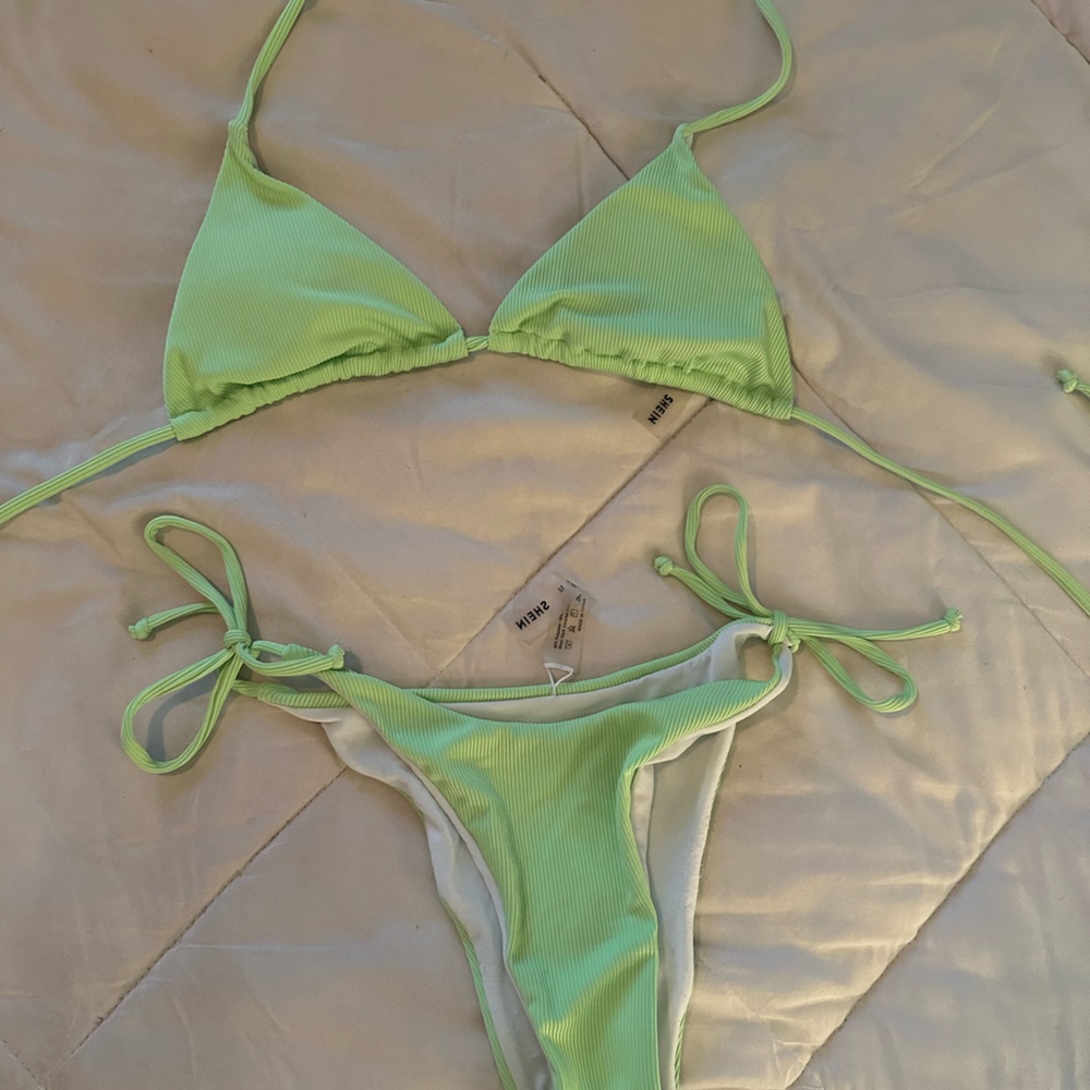 Green Shein Bikini